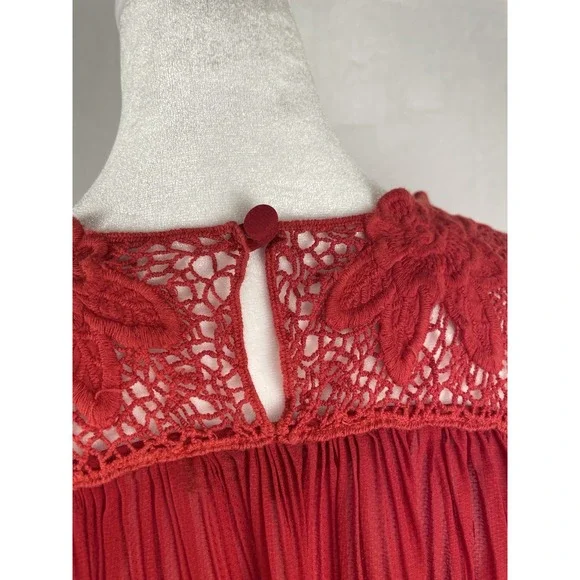 Nanette Lepore Women's Blouse Size 8 Cottagecore Whimsical Fairycore Romantic - Picture 4 of 12